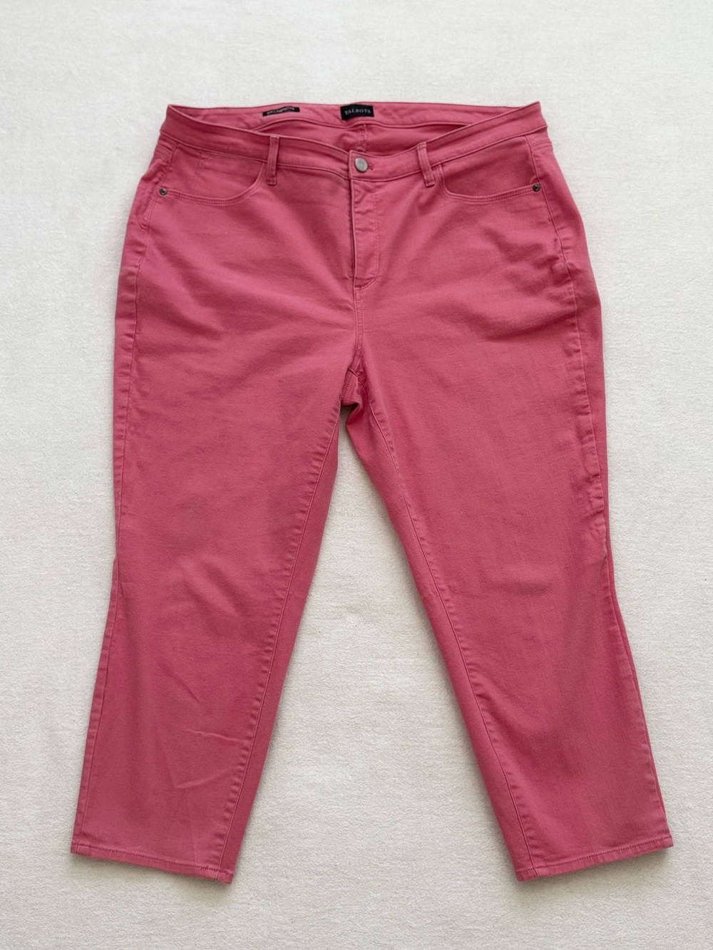 Talbots High Waist Crop Jeggings Women’s 18W Casual Stretch Pants